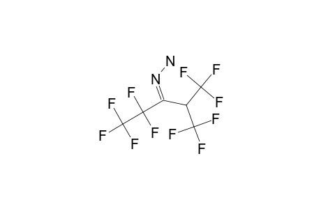 3,3,3-TRIFLUORO-1-PENTAFLUOROETHYL-2-TRIFLUOROMETHYLPROPYLIDENEHYDRAZINE;MAJOR_ISOMER