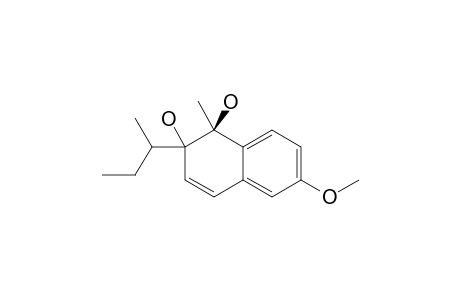 2-(2-BUTYL)-6-METHOXY-1-METHYL-1,2-DIHYDRONAPHTHALENE-1,2-DIOL