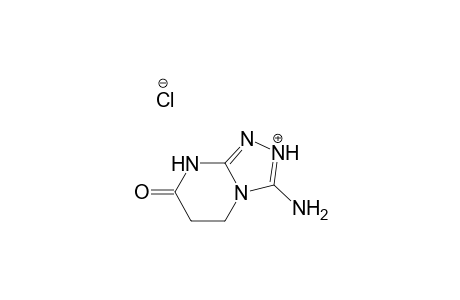 3-Amino-5,6-dihydro[1,2,4]triazolo[4,3-a]pyrimidin-2-ium-7(8H)-one chloride