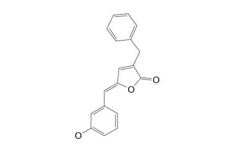 5-(Z)-3-BENZYL-5-(3-HYDROXYBENZYLIDENE)-FURAN-2(5H)-ONE