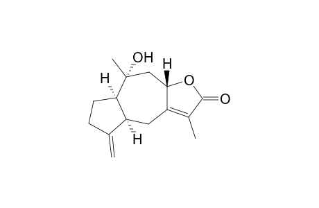 10.alpha.-Hydroxy-1.alpha.,5.alpha.,8.beta.(H)-guaia-4(15),7(11)Z-dien-12,8-olide