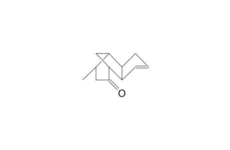 endo-10-Methyl-exo-tricyclo(5.3.1.0/2,6/)undec-4-en-8-one