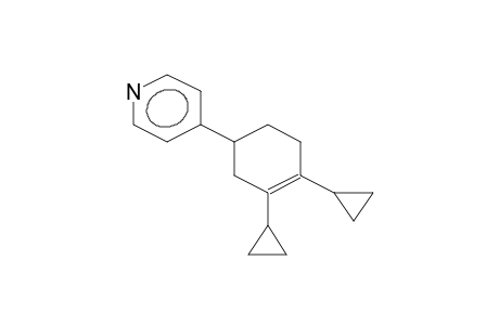 1,2-BIS(CYCLOPROPYL)-4-(PYRID-4-YL)CYCLOHEXENE