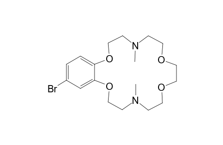 N,N'-Dimethyl-7,16-diaza-1,4,10,13-tetraoxa-2,3-(4'-bromobenzo)cyclooctadec-2-ene