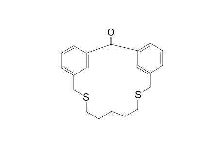 2,8-DITHIA-[9.1]-METACYCLOPHAN-16-ONE