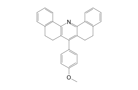 7-(p-methoxyphenyl)-5,6,8,9-tetrahydrodibenzo[c,d]acridine