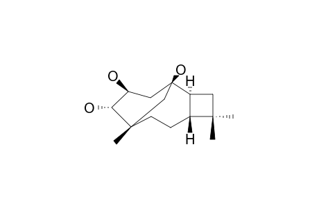 FOLIACHINENOL-E;4,11,11-TRIMETHYL-TRICYCLO-[6.3.1.0(1,9)]-DODECANE-5-ALPHA,6-BETA,8-BETA-TRIOL