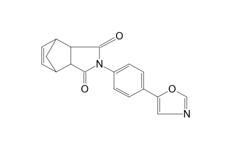 N-[p-(5-oxazolyl)phenyl]-5-norbornene-2,3-dicarboximide