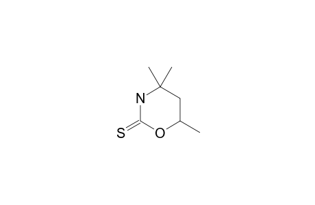 4,4,6-trimethyl-5,6-dihydro-(4H)-1,3-oxazine-2-thiol