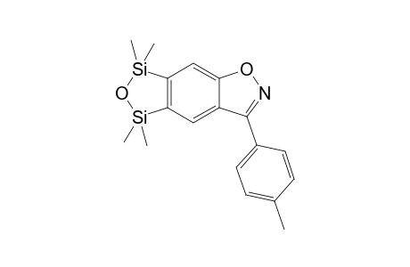 3-(4-Methylphenyl)-5,6-oxadisilole-Fused Benzisoxazole