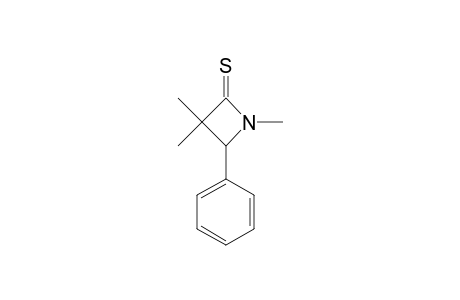 1,3,3-TRIMETHYL-4-PHENYLAZETIDINE-2-THIONE