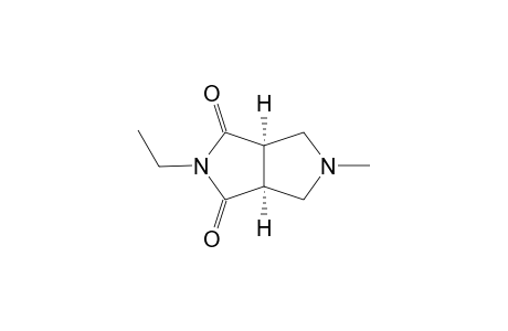 3-ETHYL-7-METHYL-cis-3,7-DIAZABICYCLO-[3.3.0]-OCTAN-2,4-DIONE