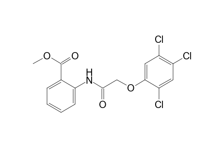 N-[(2,4,5-trichlorophenoxy)acetyl]anthranilic acid, methyl ester