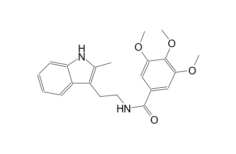 3,4,5-Trimethoxy-N-[2-(2-methyl-1H-indol-3-yl)ethyl]benzamide