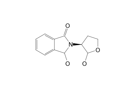 3-HYDROXY-2-[(3S)-2-HYDROXY-TETRAHYDROFURAN-3-YL]-ISOINDOLIN-1-ONE