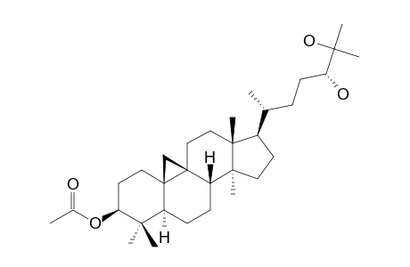 (24S)-3-BETA-ACETOXY-CYCLOARTANE-24,25-DIOL