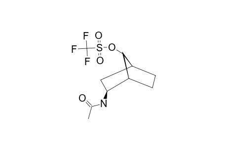 EXO-2-ACETAMIDO-SYN-7-TRIFLUOROMETHYLSULFONYLOXY-NORBORNANE