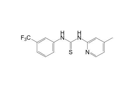 1-(4-METHYL-2-PYRIDYL)-2-THIO-3-(alpha,alpha,alpha-TRIFLUORO-m-TOLYL)UREA