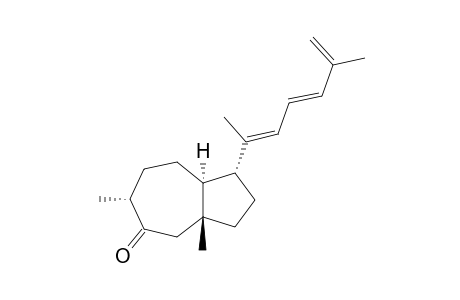 (3R*,6R*,9R*,10S*)-SPHENOLOBA-13E,16E,18-TRIEN-4-ONE