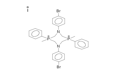 1,5-DI-PARA-BROMOPHENYL-3,7-DIPHENYL-3,7-DIMETHYL-1,5-DIAZA-3,7-DIPHOSPHONIACYCLOOCTANE DIIODIDE