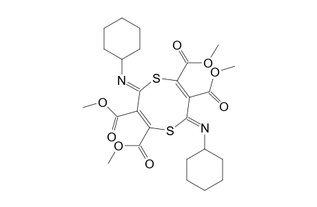 Tetramethyl 2,6-Bis(cyclohexylimino)-2H,6H-1,5-dithiocine-3,4,7,8-tetracarboxylate