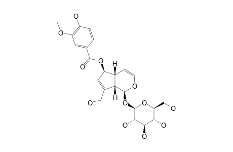 DERWENTIOSIDE-C;6-O-VANILLOYL-AUCUBIN