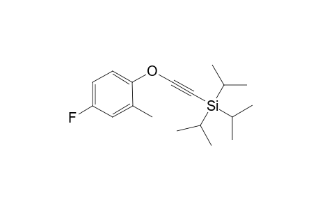 2-Methyl-4-fluorophenyl triisopropylsilylethynyl ether