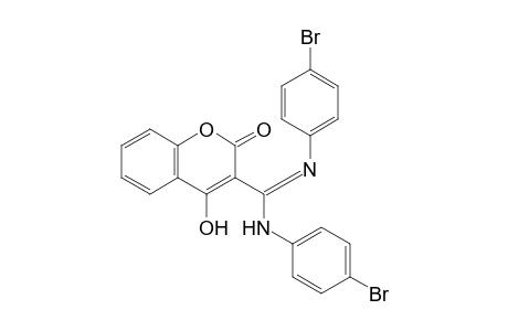 N,N'-Di(4-bromophenyl)-4-hydroxycoumarin-3-carboximidamide