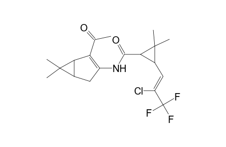 N-[2-Acetyl-6,6-dimethylbicyclo[3.1.0]hexan-3-yl]-2,2-dimethyl-3-(2-chloro-3,3,3-trifluoropropenyl)cyclopropan-1-carboxamide