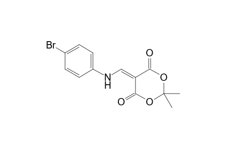 5-[(4-bromoanilino)methylene]-2,2-dimethyl-1,3-dioxane-4,6-dione