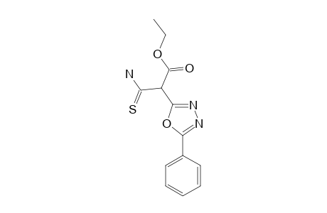 (5-PHENYL-[1,3,4]-OXADIAZOL-2-YL)-THIOCARBAMOYL-ACETIC-ACID-ETHYLESTER