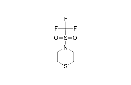 1-(TRIFLUOROMETHANESULFONYL)-THIOMORPHOLINE