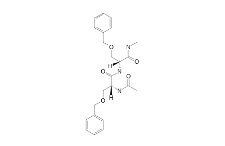 N-(ALPHA)-(ACETYL)-O-(BENZYL)-SERYL-O-(BENZYL)-SERINE-N-METHYLAMIDE