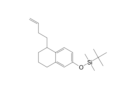 1-(BUT-3-ENYL)-6-TERT.-BUTYLDIMETHYLSILOXY-1,2,3,4-TETRAHYDRO-NAPHTHALENE