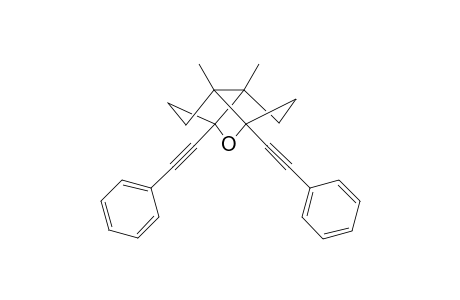 2,6-Dimethyl-1,5-bis(phemylethynyl) 9-oxatricyclo[3,3,1,0(3,6)] nonane