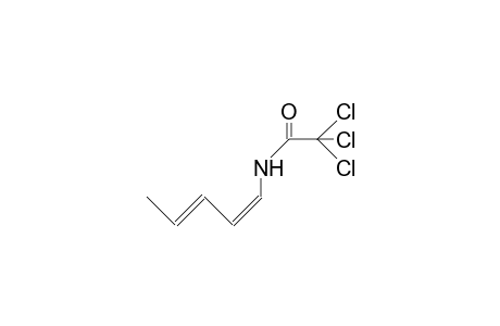 N-((1Z,3E)-1,3-PENTADIENYL)-2,2,2-TRICHLOROACETAMIDE