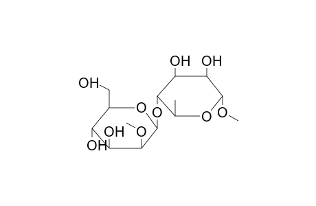 METHYL 4-O-(2-O-METHYL-BETA-D-MANNOPYRANOSYL)-ALPHA-L-RHAMNOPYRANOSIDE