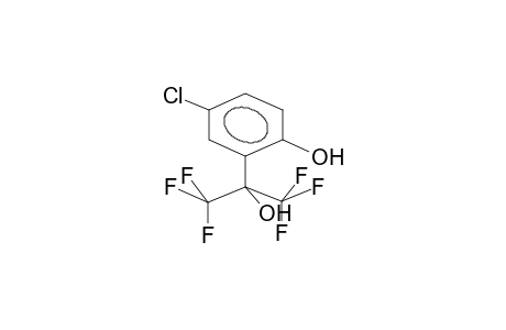 2-(ALPHA-HYDROXYHEXAFLUOROISOPROPYL)-4-CHLOROPHENOL