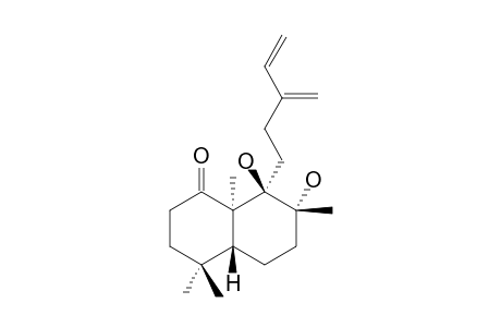 ENT-8-ALPHA,9-BETA-DIHYDROXYLABDA-13(16),14-DIEN-1-ONE