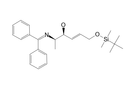 (4S,5S,2E)-5-AMINO-N-DIPHENYLMETHYLENE-1-O-TERT.-BUTYLDIMETHYLSILYL-2-HEXEN-1,4-DIOL