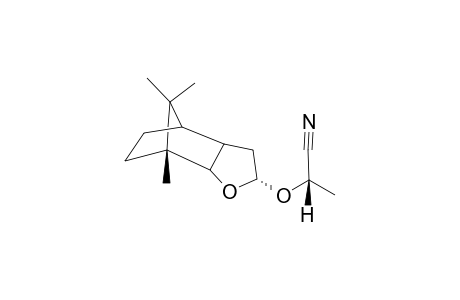 [2S-(2-ALPHA(2-ALPHA(R*),3A-ALPHA,4-BETA,7-BETA,7A-ALPHA)]-2-[(OCTAHYDRO-7,8,8-TRIMETHYL-4,7-METHANOBENZOFURAN-2-YL)-OXY]-PROPANNITRIL