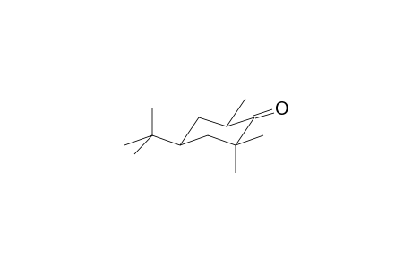 CYCLOHEXANONE, 4-(1,1-DIMETHYLETHYL)-2,2,6-TRIMETHYL-