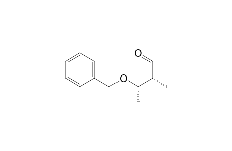 Butanal, 2-methyl-3-(phenylmethoxy)-, [R-(R*,R*)]-