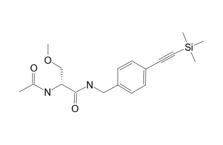 (R)-N-[4'-(TRIMETHYLSILYL)-ETHYNYL]-BENZYL_2-ACETAMIDO-3-METHOXYPROPIONAMIDE