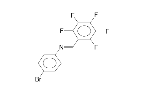 4-BROMO-N-(PENTAFLUOROBENZYLIDEN)ANILINE