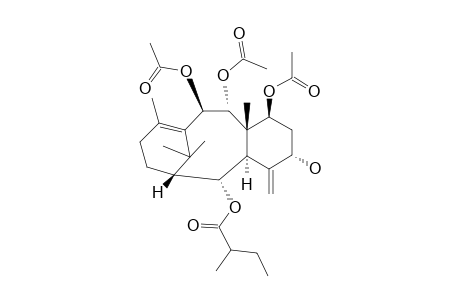 7-BETA,9-ALPHA,10-BETA-TRIACETOXY-2-ALPHA-(ALPHA-METHYLBUTYROXY)-4(20),11-TAXADIEN-5-ALPHA-OL