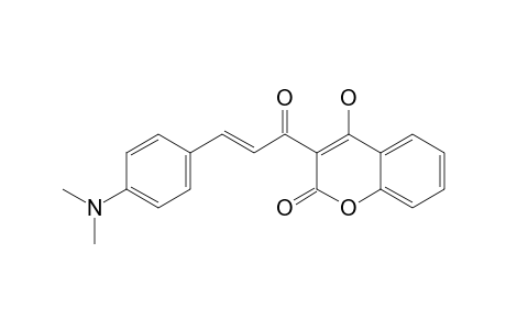 3-[(2E)-3-(4-DIMETHYLAMINO-PHENYL)-PROP-2-ENOYL]-2-(H)-CHROMEN-2-ONE