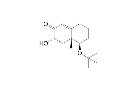 (2S,9R,10R)-6-Methyl-7-tert-butoxy-4-hydroxybicyclo[4.4.0]dec-1-en-3-one isomer