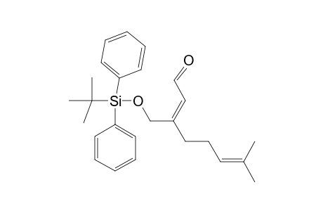 (2Z)-3-[[[TERT.-BUTYL-(DIPHENYL)-SILYL]-OXY]-METHYL]-7-METHYL-OCTA-2,6-DIENAL