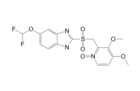 IMPURITY-III;5-(DIFLUOROMETHOXY)-2-[[(3,4-DIMETHOXY-2-PYRIDINYL)-METHYL]-SULFONYL]-1-H-BENZIMIDAZOLE